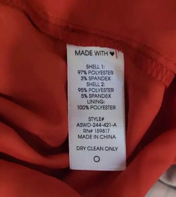 Arula size 2X red Plaid dress with black velvet shoulder ties‎ NWT - Picture 8 of 8